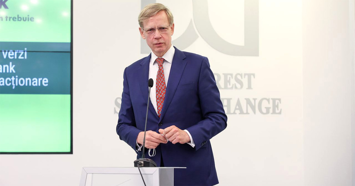 Steven van Groningen, presedinte si CEO la Raiffeisen Bank