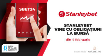 Stanleybet Capital listează primele sale obligațiuni corporative la bursă